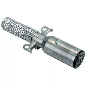 Phillips 7 Way Heavy Duty Plug with Spring Guard at Rear- 15-730S