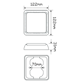 100WM dimensions