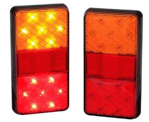 LED Autolamps 150BAR2 12 Volt Stop/Tail & Indicator Lamps - Pair