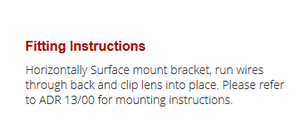 LED Autolamps 200BSTIM guide