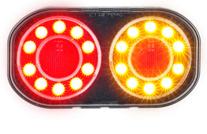 LED Autolamps 209GARLP2 Stop/Tail & Indicator Boat Trailer Kit