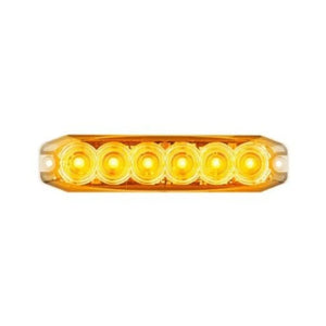 LED Autolamps 120035AM Amber Emergency Lamp SAEJ595 Class 1
