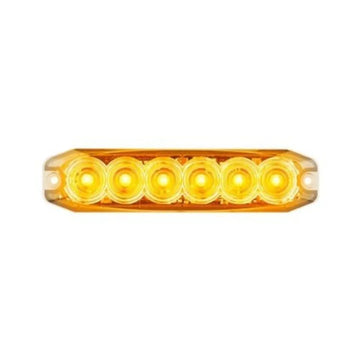 LED Autolamps 120035AM Amber Emergency Lamp SAEJ595 Class 1