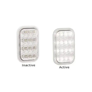 LED Autolamps 131WM Rectangle Reverse Lamp Module or Insert - Each