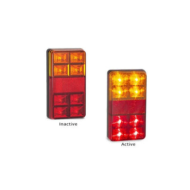 LED Autolamps 151BAR2 Stop/Tail & Indicator Lamps 12 Volt - Pair