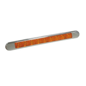 Lucidity Slim Line Surface Mount LED Indicator Lamp w/ Stainless Bezel - Each