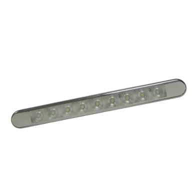 Lucidity Slim Line Surface Mount LED Reverse Lamp W/ Stainless Bezel - Each