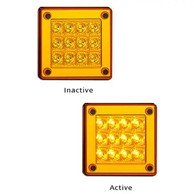 LED Autolamps 280AM Indicator Module & Insert 12/24 Volt - Each