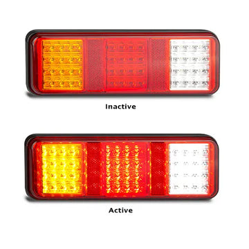 283 Series LED Autolamps Stop/Tail/Indicator & Reverse Lamp - 283ARWM