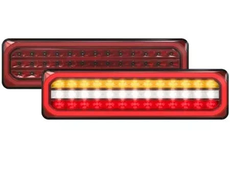 LED Autolamps 3853ARWM Stop/Tail/Indicator/Rev Lamps - Pair