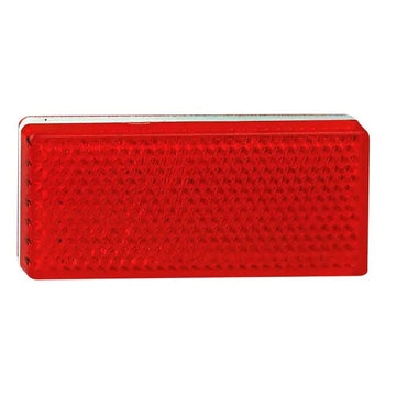 LED Autolamps 7030RB Red Stick On 70 x 30mm Reflector - Each