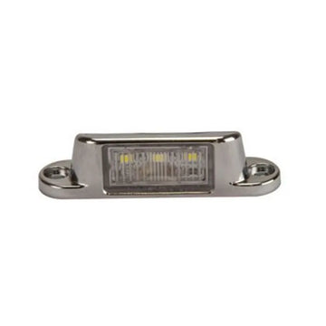 Roadvision LED Chrome Licence Plate Lamp - BR15C