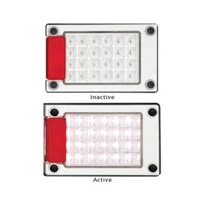 LED Autolamps J3WM Reverse Module & Insert 12/24 Volt - Each