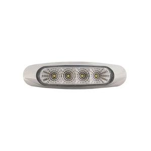 LED Side Marker Light Amber 12-24 Volt - Various Types