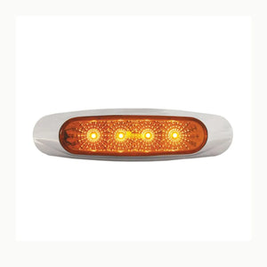 LED Side Marker Light Amber 12-24 Volt - LV0284