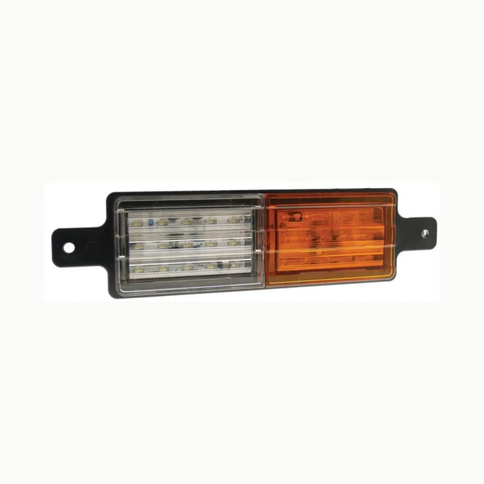 LED Amber/White LED Bull Bar Indicator/Position Light - LV0377