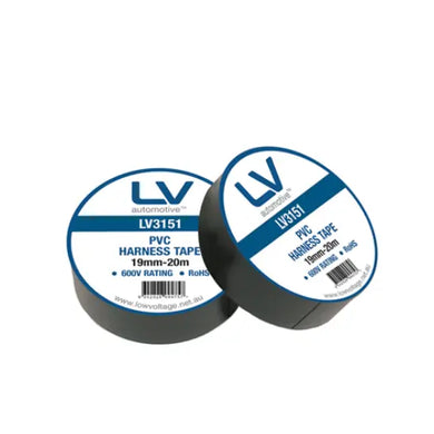 PVC Harness Tape 19mm x 20m - Pack of 10 Rolls - LV3151