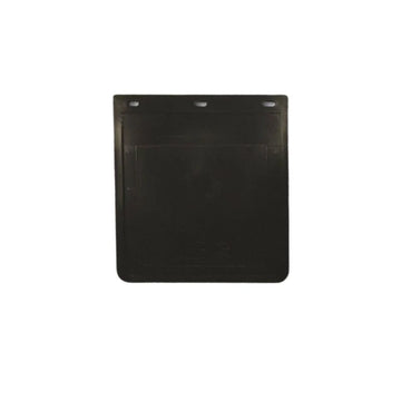 VPG Plain Black Rubber Mudflap 11 x 12