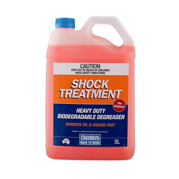 Chemtech Shock Treatment Heavy Duty Water Based Degreaser - Various Sizes