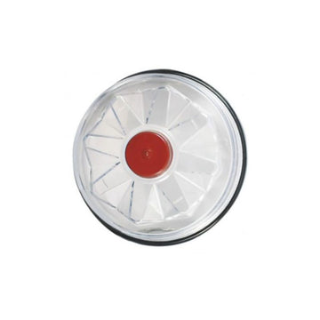 K-Hitch Hub Cap Clear Plastic Threaded - 08.295