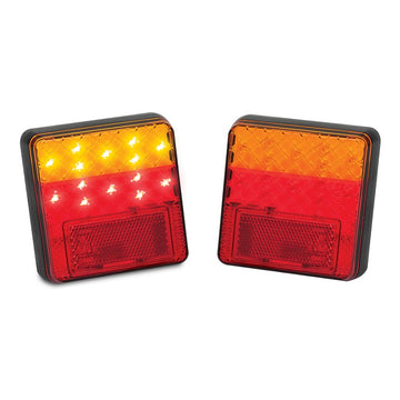 LED Autolamps 100BAR2 12 Volt Stop/Tail & Indicator Lamps - Pair