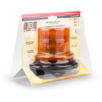 LED Autolamps 128AMF Screw Mount LED Strobe Beacon