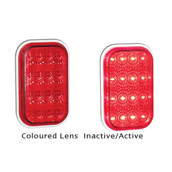 LED Autolamps 131RM Rectangle Stop/Tail Lamp Module or Insert - Each