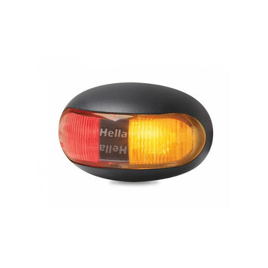 Hella DuraLED Red/Amber Side Marker LED Lamp - 2053HE