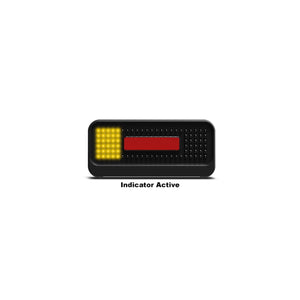 LED Autolamps 210BARLP2 Stop/Tail/Indicator/Licence Lamp w/ Reflector