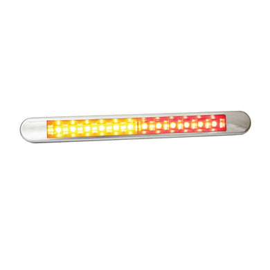Lucidity Slim Line LED Stop/Tail & Indicator Lamp w/ Stainless Bezel - Each