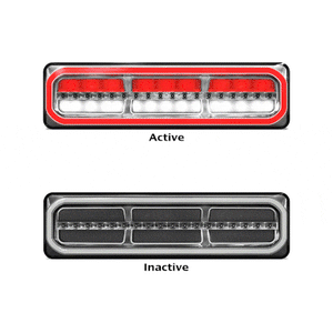 LED Autolamps 38541ARWM Stop/Tail/Sequential Indicator/Reverse - Pair