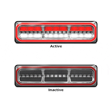 LED Autolamps 3854ARWM Stop/Tail/Sequential Indicator/Reverse - Pair