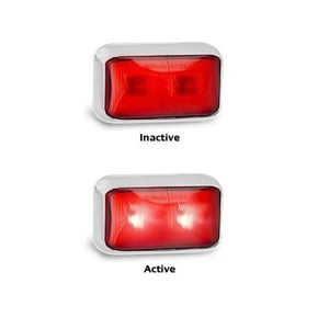 LED Autolamps 58CRMB Rear End Outline Marker - Box of 10