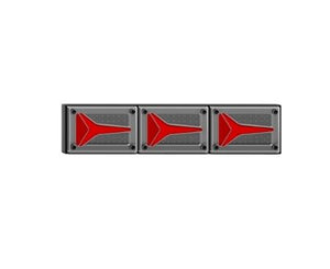 LED Autolamps 595 Series Stop/Tail & Sequential Indicator - Pair