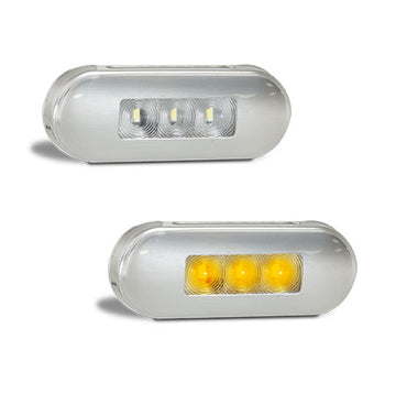 LED Autolamps 86AM Amber Side Marker 12/24 Volt - Each