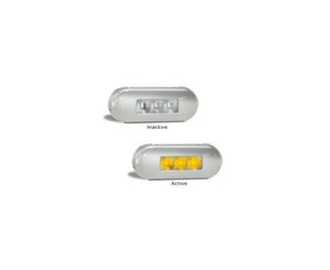 LED Autolamps 86AM Amber Side Marker 12/24 Volt - Each