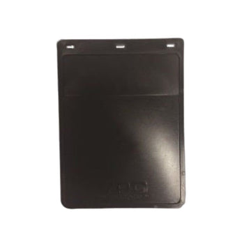 VPG Plain Black Rubber Mudflap 9 x 10