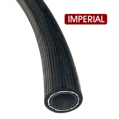 Rubber Air Brake Hose 1/2 - Black - Per Metre