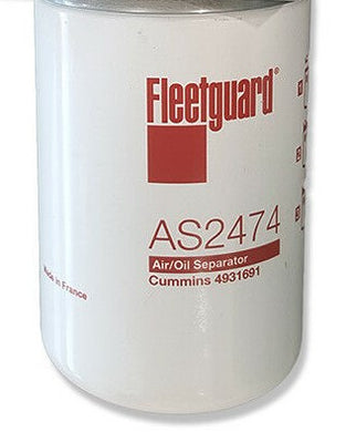 Fleetguard Air Oil Separator Filter suits Cummins - AS2474