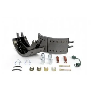 Braketek 4720 Q Plus 16.5 x 5 Steer Brake Shoe Set - BSK4720QP
