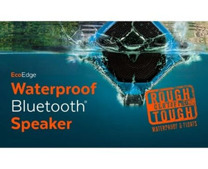 ECOXGEAR EcoEdge Bluetooth & Aux Waterproof Speaker - Blue or Black