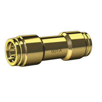 Brass DOT Approved Push-To-Connect Nylon Hose Joiners