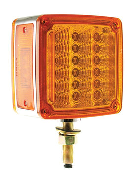 LV Automotive Double Face Front Indicator Amber Single Bolt - LV0396