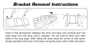 283ARWM bracket removal guide