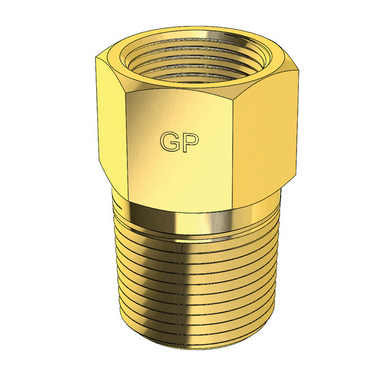 Metric Female to Imperial Male NPT Thread Adapter