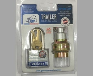 GP Truck Products Trailer Coupling Lock suit Male Thread Fitting GP-936-CLM