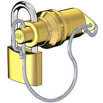 GP Truck Products Trailer Coupling Lock suit Female Thread Fitting GP-936-CLF