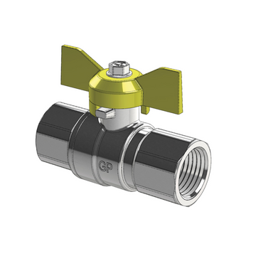 Brass T Handle Ball Valve Female 1/2 NPT/Female 1/2 NPT