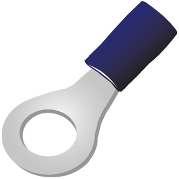 Blue Insulated Ring Terminals