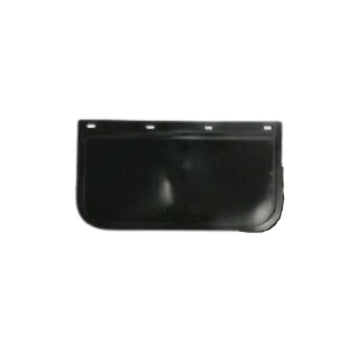 VPG Plain Black Rubber Mudflap 24 x 13 - Black